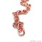 Rose Gold Finding Chain, Rose Gold Plated DIY Jewelry Chain, DIY Necklace Chain, Assorted Styles, 1 foot, GemMartUSA (RPCH)
